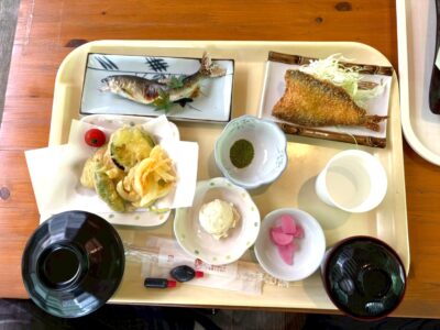清流茶屋　鮎定食