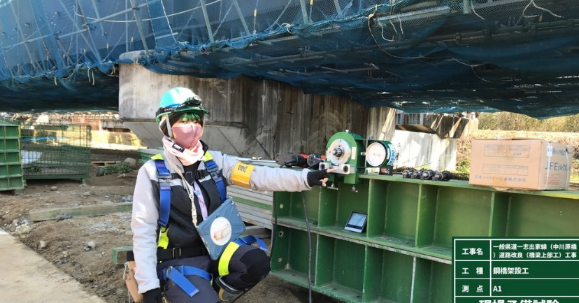 夏の現場　建設業