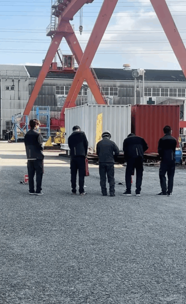 消化器で消化訓練